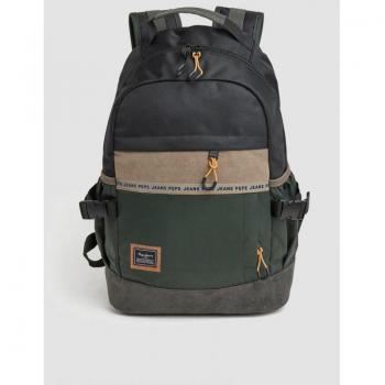 Mochila Pepe Jeans Enzo Roben Gris Adulto/Safari 00 Kaki