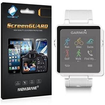 3 x Membrane Protector de Pantalla para Garmin Vivoactive - Transparente, Embalaje y accesorios