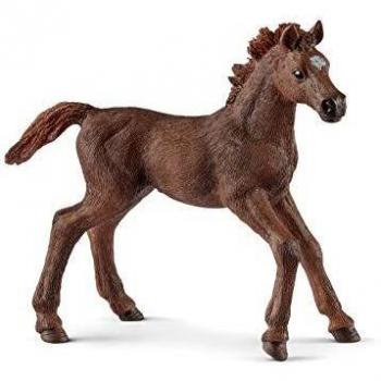 Schleich-13857 Potro purasangre inglés, Multicolor