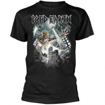 Iced Earth Unisex Adult Dystopia T-Shirt Negro L