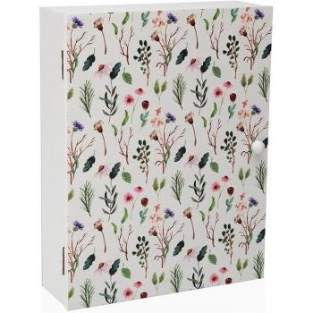 Armario para Llaves Versa Sansa en Madera MDF, Dimensiones 6,5 x 26 x 20 cm