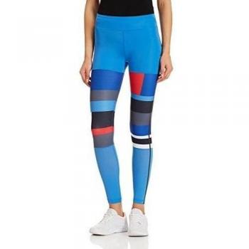 adidas WOW DROP 2Tight - Mallas para mujer, color azul, talla XS