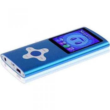 N Reproductor MP4 1.8 8GB FM Micro-SD BATERIA Azul