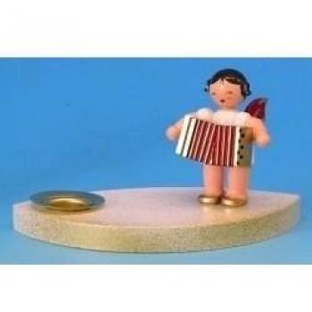World of Light Angelmusician - 7 cm / 2,5 pulgadas - Kunstgewerbe Uhlig