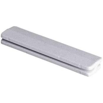 Empalme Para Riel Aluminio P950 Blanco