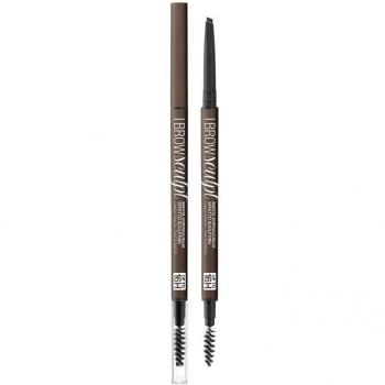 Bellaoggi I Brow Sculpt Eyebrows Pencil - Precise Eyebrow Pencil with Brush, Shade Dark Brown, 1 g