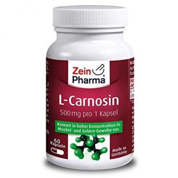 L-Carnosina 500 mg - Suplemento Alimenticio para el Bienestar (60 Cápsulas)
