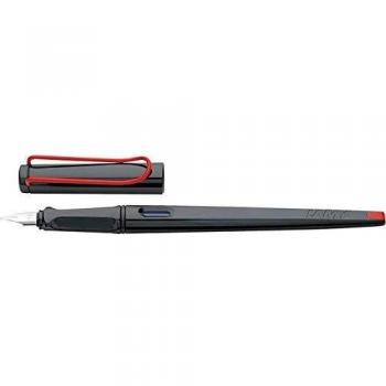 Pluma estilográfica Lamy Joy Black, para caligrafía, negra, color negro ITALIC 1.1