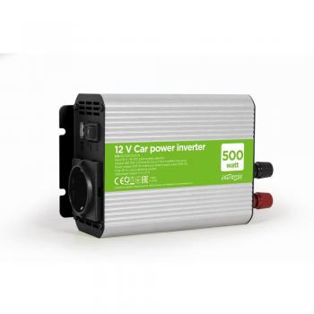 Inversor de corriente para coche Gembird EG-PWC500-01 500W Gris