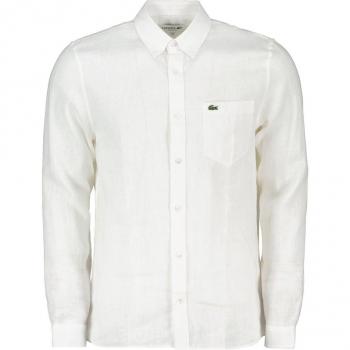 Lacoste Men's Casual Shirt, White, Size 3XL
