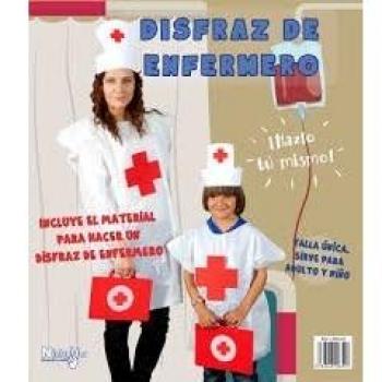 Niefenver 1500106 - Disfraz Bolsa Plástico Enfermera Niefenver