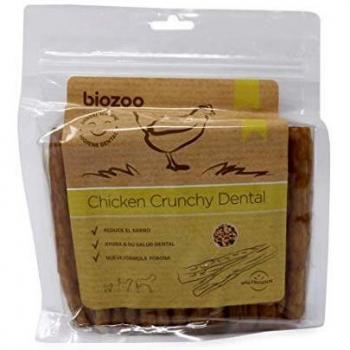 Biazoo Dental Crujiente de Pollo 500 grs Snacks para Perros Apto para Todas Las Razas y tamaños. Ayuda
