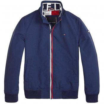 Tommy Hilfiger Dg Essential Jacket, Chaqueta para Niños, Azul