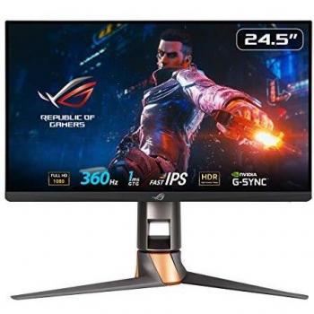 ASUS PG259QN Monitor de Gaming NVIDIA G-Sync para Esports ASUS ROG Swift 360Hz PG259QN: 24.5 Pulgadas FHD
