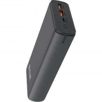 Muvit Powerbank 20000mAh Dual USB + Dual USB-C Output PD 20W Negra
