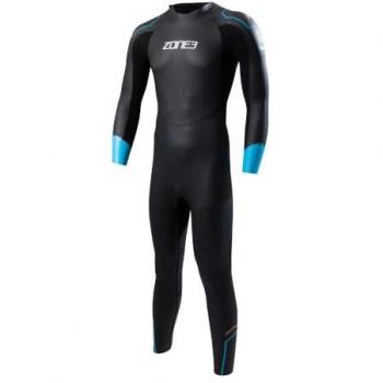 Traje de neopreno para hombre Zone3 Aspect Breaststroke negro azul - XXL, manga larga