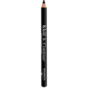 Bourjois 2-in-1 Khôl and Contour Eyeliner and Eye Pencil 1 Noir-Issime, 1.2g