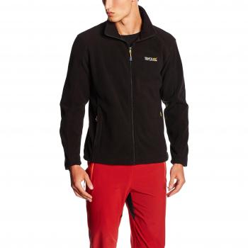 Regatta Men's Hedman II Heavyweight Full Zip Fleece Jacket - Black - Size: L