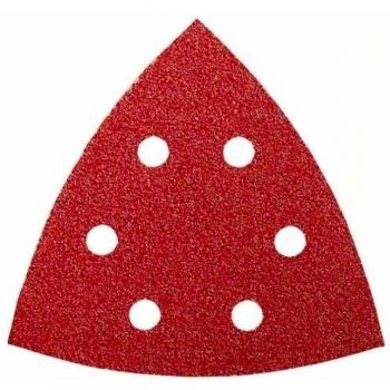 Bosch 2 609 256 A51 - Juego de hojas de lija de 5 piezas para lijadora Delta