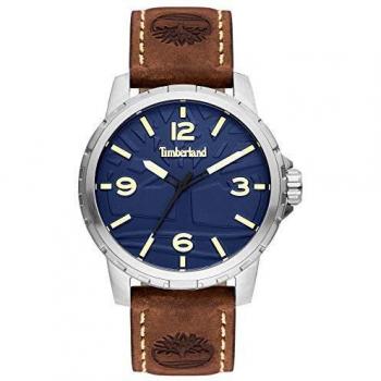 Timberland Clarkson Mens Analogue Quartz Watch with Leather Bracelet 15257JS-03