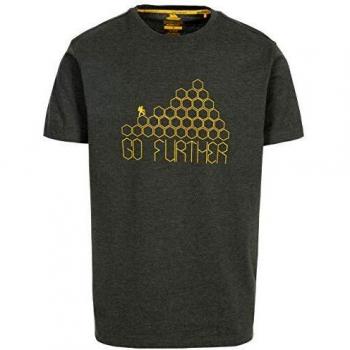Trespass Buzzinley Camiseta de Manga Corta, Hombre, OMA, M