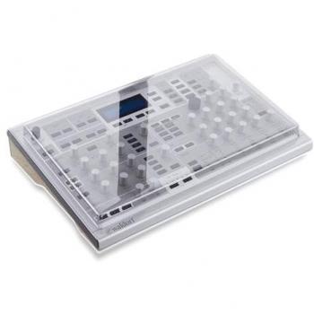 Decksaver Protective Cover for Waldorf Iridium, M & Kyra Synthesizers - Smoked/Clear