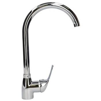 Monomando Fregadero Curvado Cromado Serie Niágara GSC 3702414