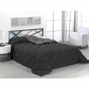 Edredón Nórdico Bicolor Reversible 400 g/m² Hipoalergénico con Relleno de Fibra Hueca Virgen Siliconada - Largo Extra 270 cm (Varios Tamaños y Colores)