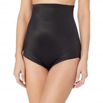 Maidenform Cover Your Bases SmoothTec High Waist Shaping Brief (DM0037) -BLACK -S