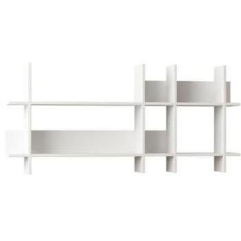 Estantería de pared Beads color blanco L150 cm