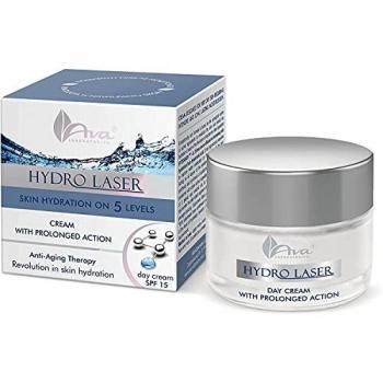 Crema Hidratante Hydro Laser Día SPF15 50ml - AVA Laboratorium