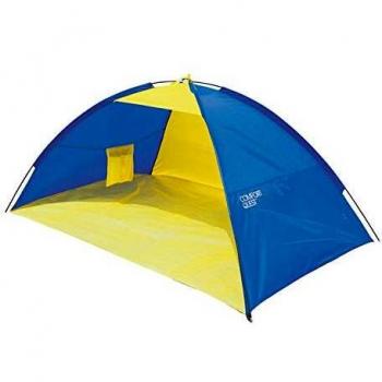 Bestway 67278 - Cortavientos Playa 130x200x90 cm Azul/Amarillo