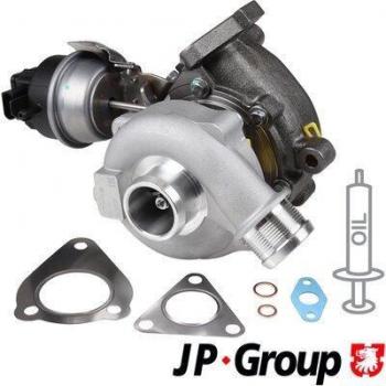 JP GROUP Cargador y Turbocompresor del sistema de carga 1117405700