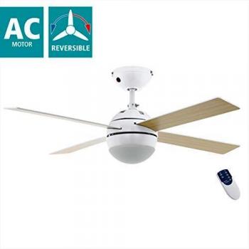 Ventilador de techo Losciale 107cm 42 con luz y control remoto