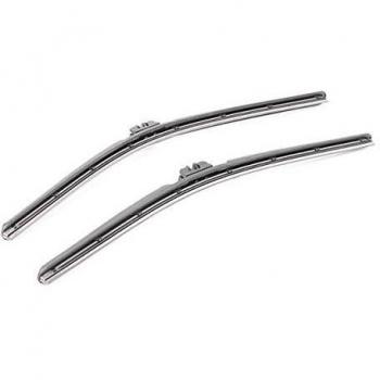 Escobillas Limpiaparabrisas RIDEX 298W0042 Juego de 2 con Spoiler, Longitud 530mm y 475mm, Tipo Plano, para VW y MAZDA