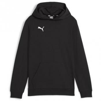 Sudadera con Cremallera Puma teamGOAL Casuals para Niños Negra