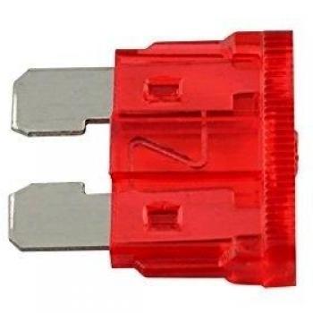 Connect 30415 Auto fusible de cuchilla para, 10 A, Rojo, 50 unidades