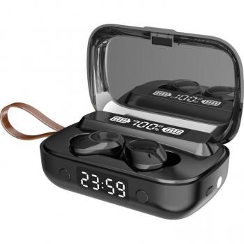 Auriculares Inalámbricos Estéreo Deportivos A13 TWS Bluetooth 5.1 con Reducción de Ruido CVC 8.0 y Control Táctil