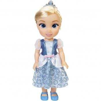 Disney Princess My Friend Cinderella Large Doll with Tiara, 38cm Tall with Articulated Arms and Legs, Includes Dress and Shoes