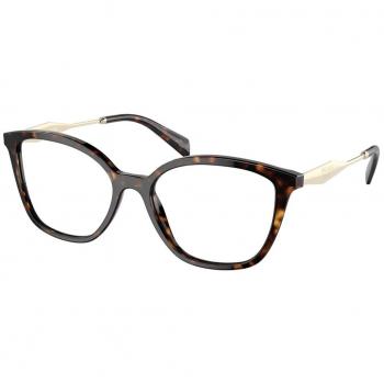 Prada PR 02ZVF Asian Fit 2AU1O1 Gafas Recetadas para Mujer Tortoiseshell