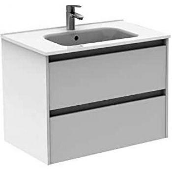 ROYO Sansa Mueble+Lavabo 2 Cajones Blanco - Medida: 80 CMS