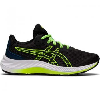 ASICS GEL EXCITE 9 GS NEGRO/LIMA 003 - Deportivas de Mujer y Niño, Talla 39, Varios Colores