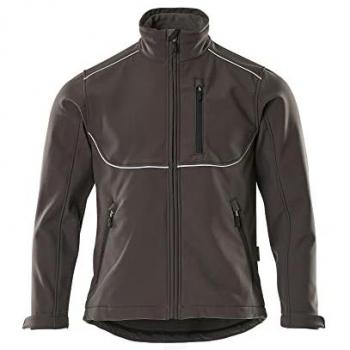 Chaqueta Softshell Tampa 10001, Color Gris Oscuro, Talla 2XL