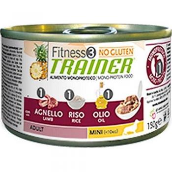Natural Trainer Sensitive No Gluten Small & Toy Adult - con Cordero y Cereales Integrales