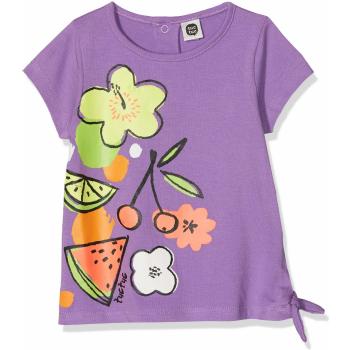 Tuc Tuc Camiseta Punto Media NIÑA Fruit Festival, Morado