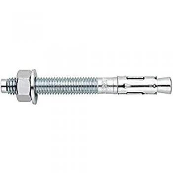 INDEX Fixing Systems AM16145 [MTA] Anclaje macho para cargas altas. Zincado 145 Ø16, Gris, M16 x 145 mm, diámetro de 16 mm, Set de 25 Piezas