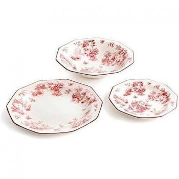 Churchil - Vajilla toile pink 19p