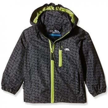 Trespass Binge es Eli TP50 chaqueta, Niño, color Gris - Flint Print, tamaño 11/12