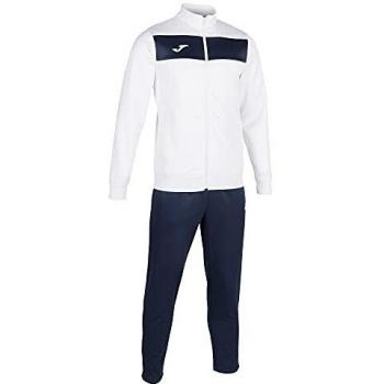 Joma Academy II Chándal, Hombre, Blanco/Marino, XL
