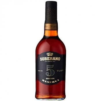 Brandy Soberano Reserva 5 Años 36% Vol 0,70L